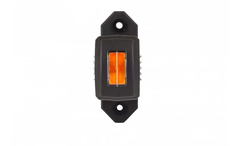 LED Sidemarkeringslys Venstre rød/hvit/oransje 12/24V 50cm kabel - 9