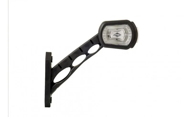 LED Sidemarkeringslys Venstre rød/hvit/gul 12/24V 50cm kabel - 7