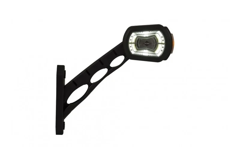 LED Sidemarkeringslys Venstre rød/hvit/gul 12/24V 50cm kabel - 5