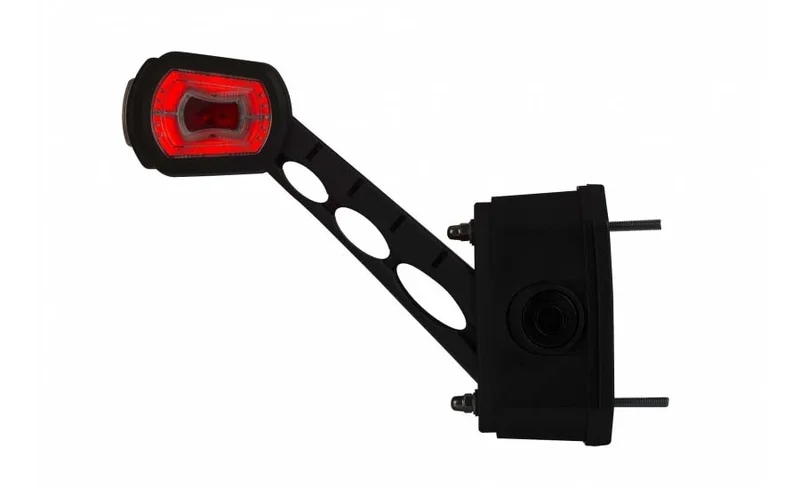 LED Sidemarkeringslys Venstre med alarm rød/hvit/amber 12/24V - 5