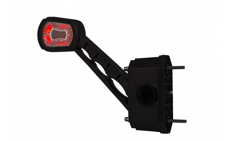 LED Sidemarkeringslys Venstre med alarm rød/hvit/amber 12/24V - 4