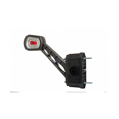 LED Front light left with alarm red/white/amber 12/24v