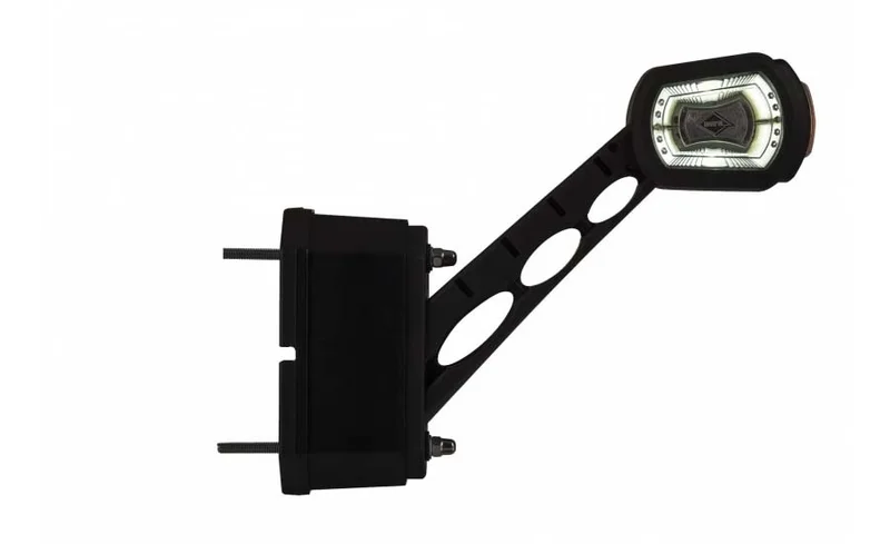 LED Sidemarkeringslys Venstre med alarm rød/hvit/amber 12/24V - 3