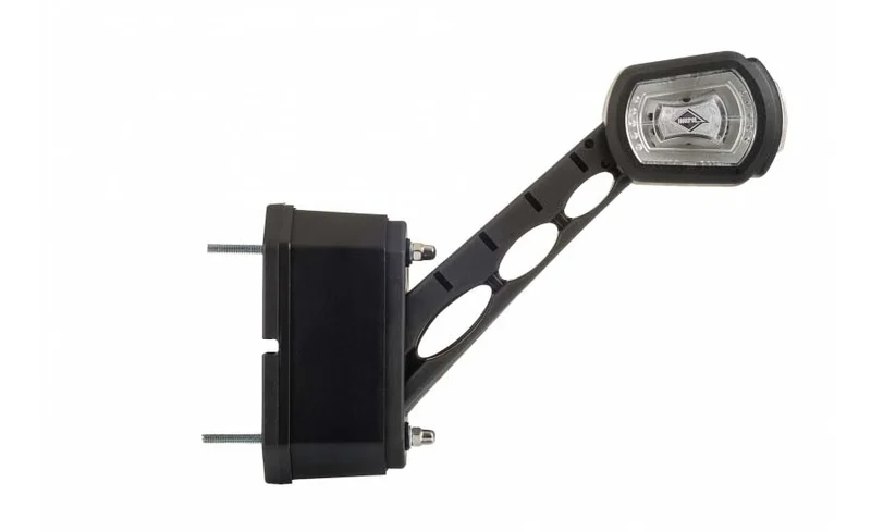 LED Sidemarkeringslys Venstre med alarm rød/hvit/amber 12/24V - 7