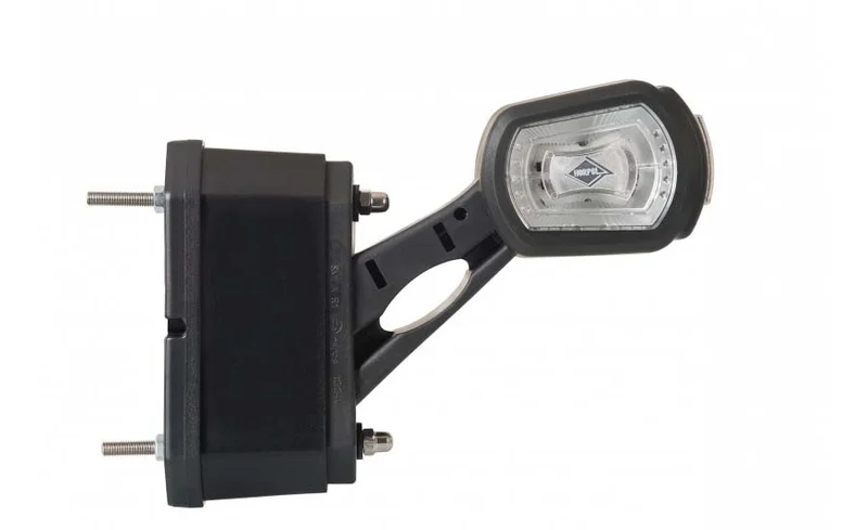 LED Front light left with alarm red/white/amber 12/24v - 2