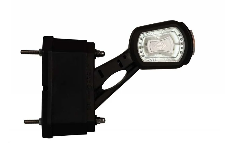 LED Front light left with alarm red/white/amber 12/24v - 7