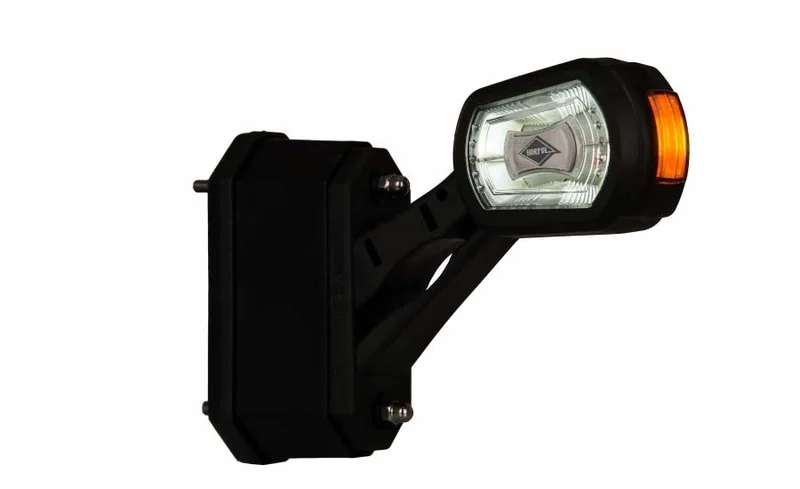 LED Front light left with alarm red/white/amber 12/24v - 3