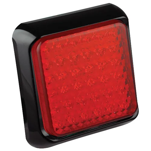 LED bromsljus, Bakljus med svart ram 12-24V 40 cm kabel