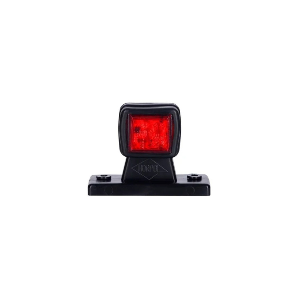 LED Sidemarkeringslys Høyre rød/hvit 12/24V 50cm kabel