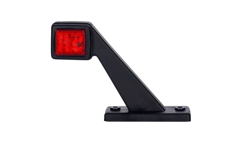 LED Front light right red/white 12/24v 50cm cable