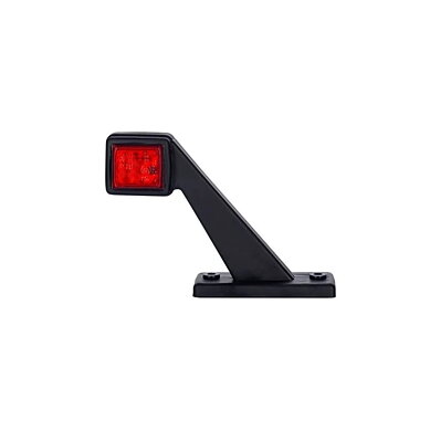 LED Front light right red/white 12/24v 50cm cable