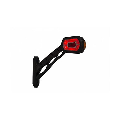 LED Front light right red/white 12/24v 50cm cable