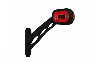 LED Front light right red/white 12/24v 50cm cable