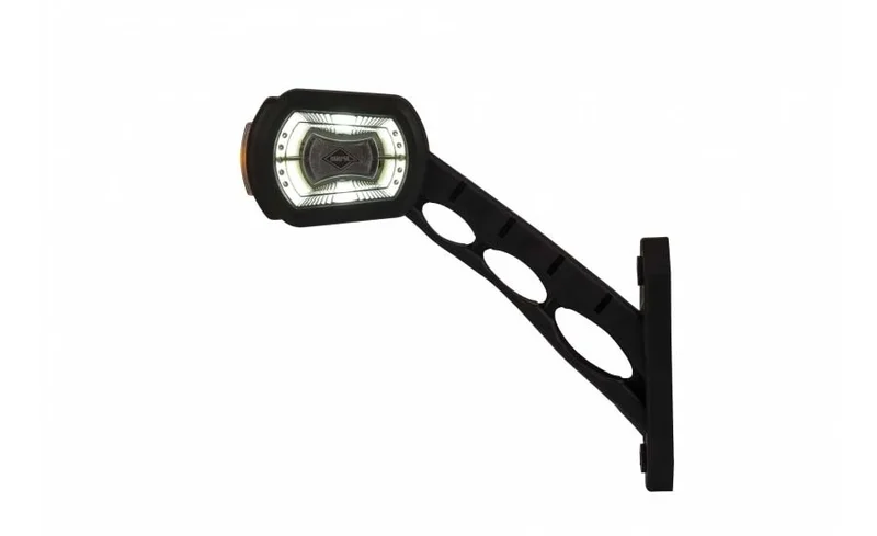 LED Sidomarkeringsljus Höger röd/vit 12/24V 50cm kabel - 2