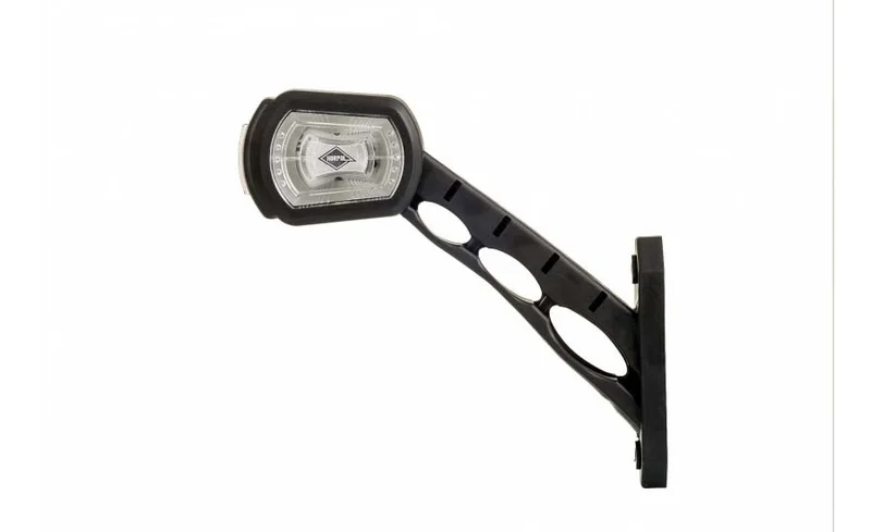 LED Sidomarkeringsljus Höger röd/vit 12/24V 50cm kabel - 6