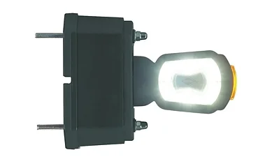 LED Front light right red/white/amber 12/24v 50cm cable
