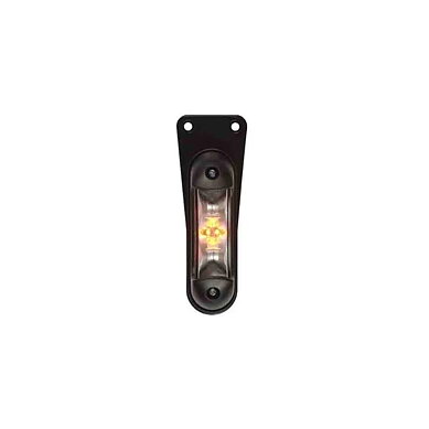 LED Front light right red/white/amber 12/24v 50cm cable