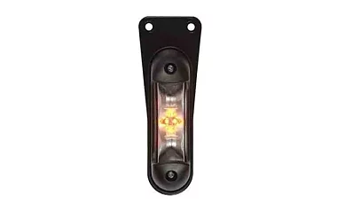LED Front light right red/white/amber 12/24v 50cm cable
