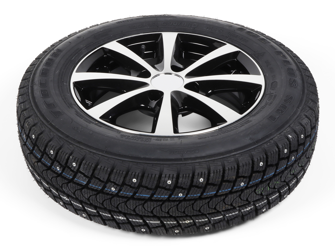 Alu X8 155/80R13 Dubb (mont.)