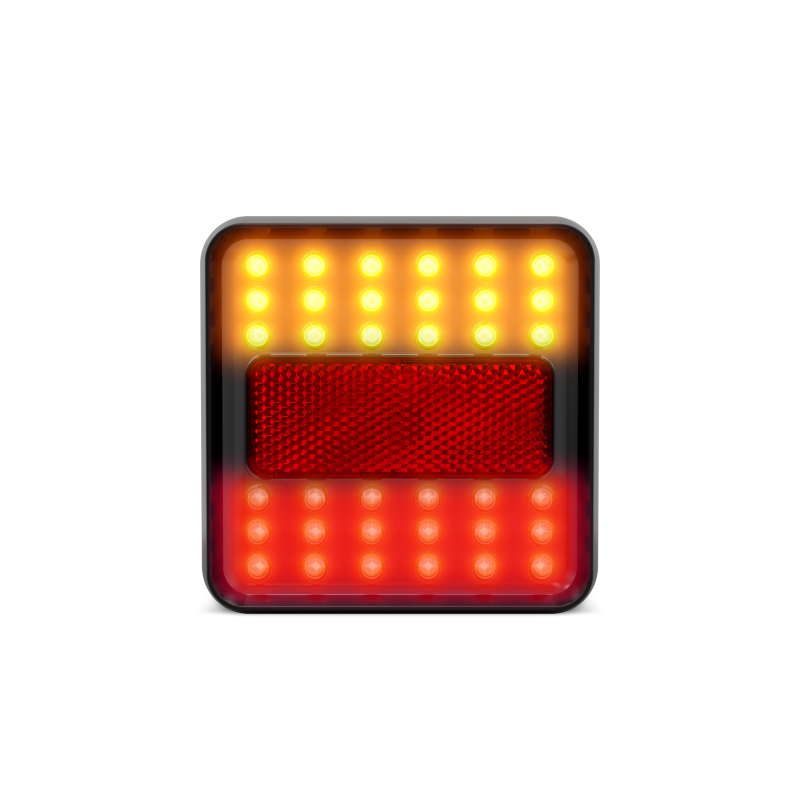 LED (2-Pack) Compact heavy duty rear light 12v / IP68 - 2