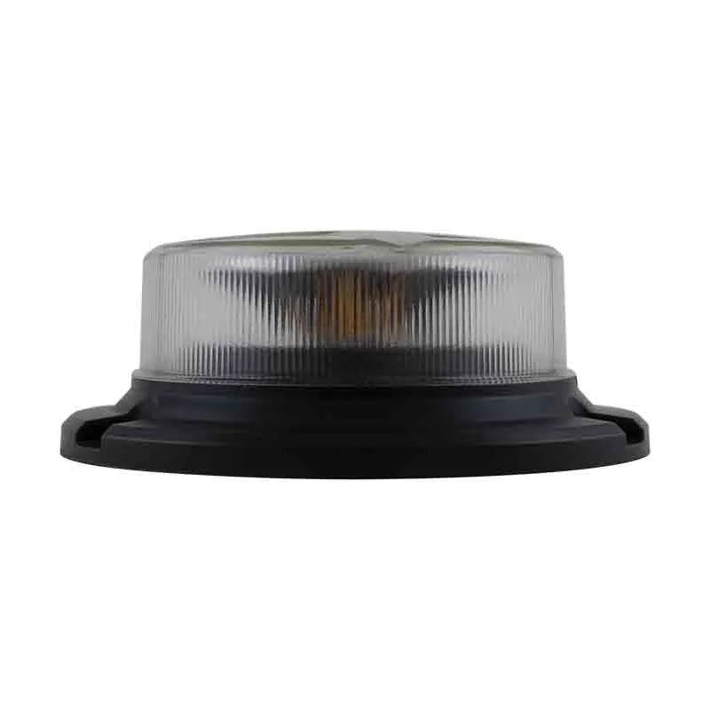 LED-varsellys med lav base oransje gjennomsiktig | 3-bolt | 12-24V | R65 - 2