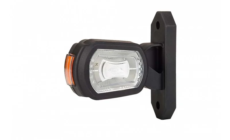 LED Sidomarkeringsljus Höger röd/vit/amber 12/24V 50cm kabel - 8