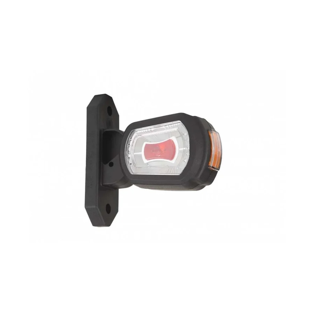 LED Sidomarkeringsljus Höger röd/vit/amber 12/24V 50cm kabel