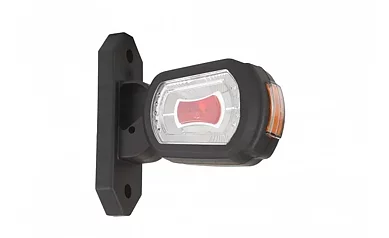 LED Front light right red/white/amber 12/24v 50cm cable