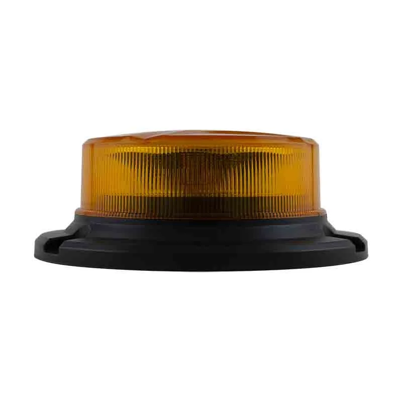 LED-advarsellys Orange lav base | 3-bolt samling | 12-24V | R65 - 2