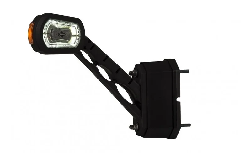 LED Sidemarkeringslys Høyre med alarm rød/hvit/amber 12/24V - 2