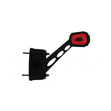 LED Front light right with alarm red/white/amber 12/24v