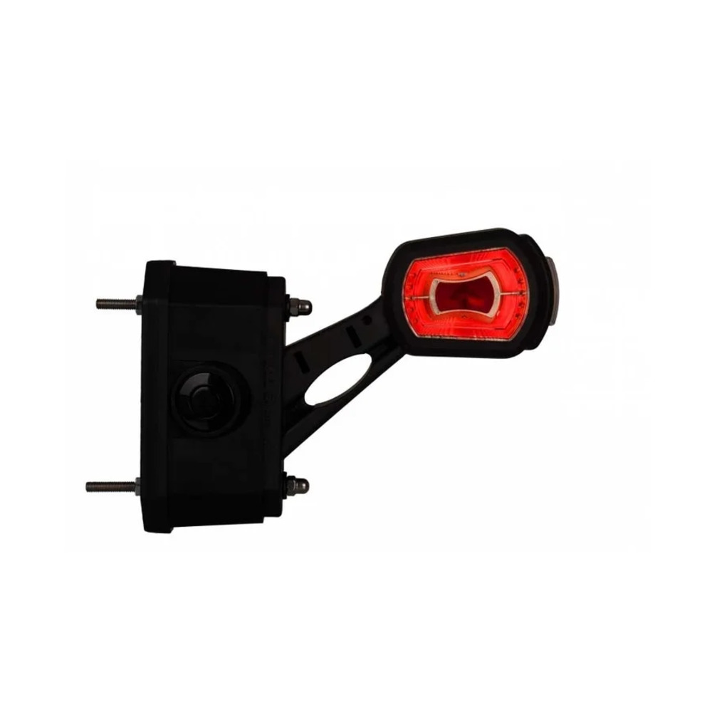 LED Front light right with alarm red/white/amber 12/24v