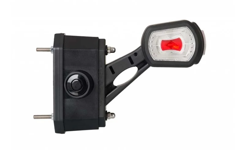 LED Front light right with alarm red/white/amber 12/24v - 3
