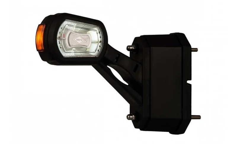 LED Front light right with alarm red/white/amber 12/24v - 4