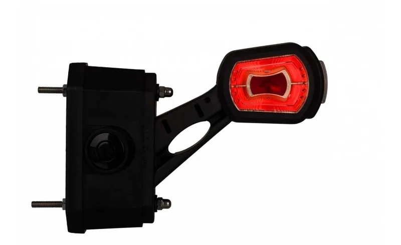 LED Front light right with alarm red/white/amber 12/24v - 2