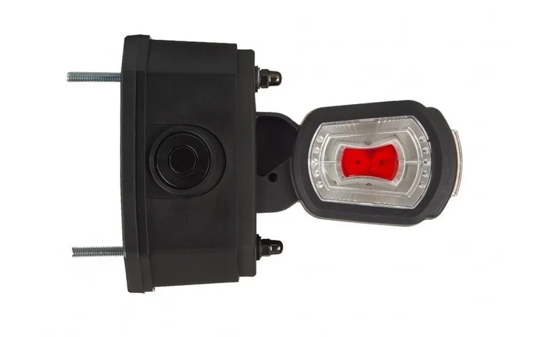 LED Front light right with alarm red/white/amber 12/24v