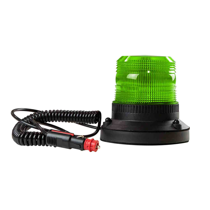 LED warning light green | 12-24V | R65 | Magnet ECCOLED