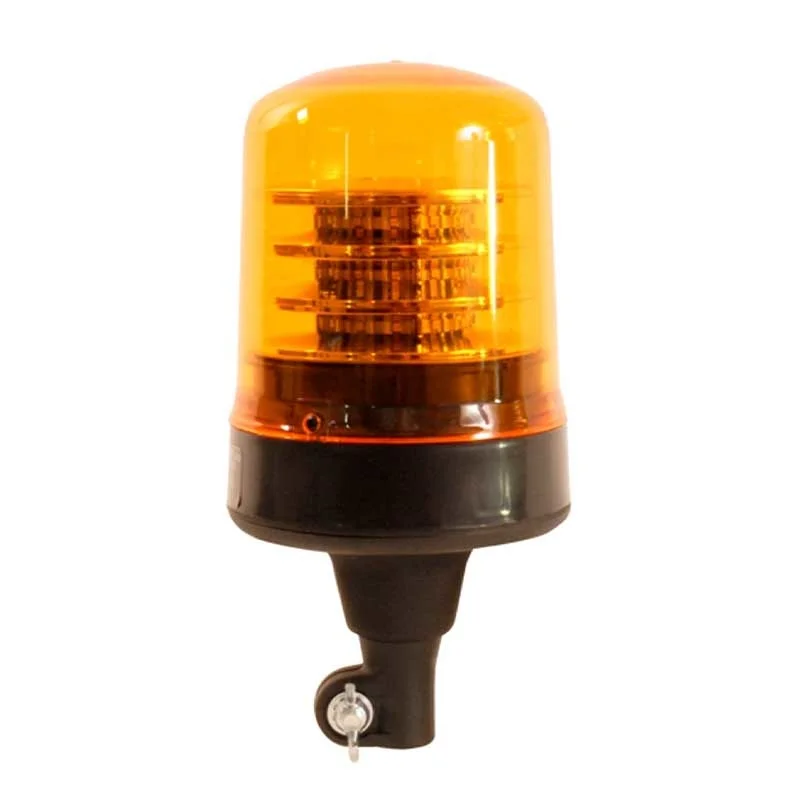 LED-varningsljus i B200-serien | R65 | apelsin | 12-24V | Flex DIN