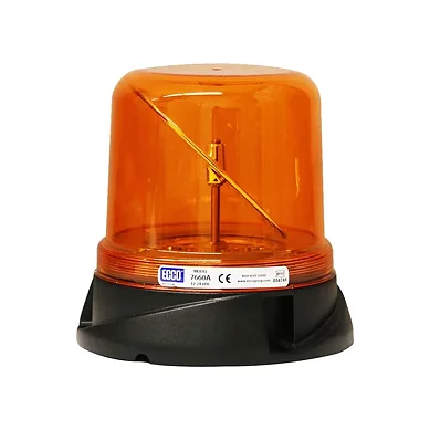 LED-advarsellys Rotoled R65 | 7660-serien | orange | 12-24V | 3-bolt