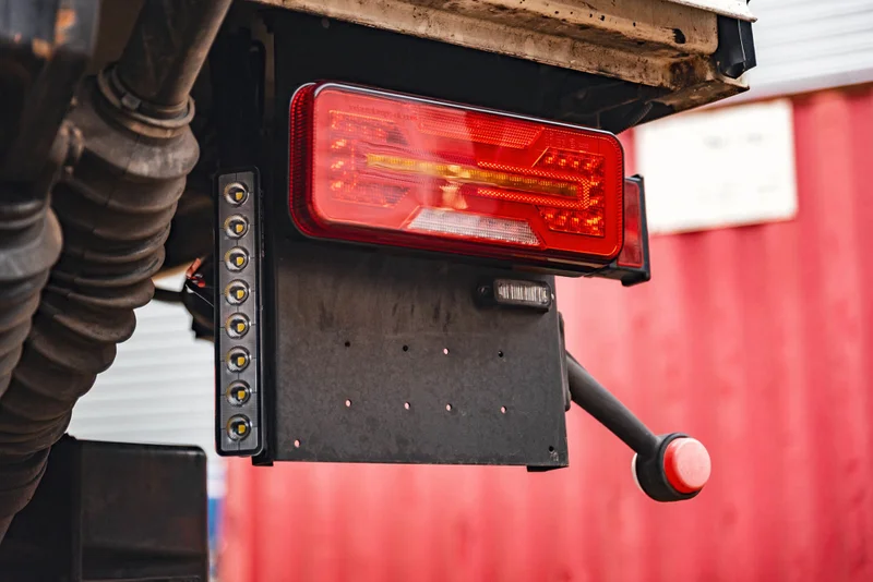 Left LED neon rear light 12-24v - 4