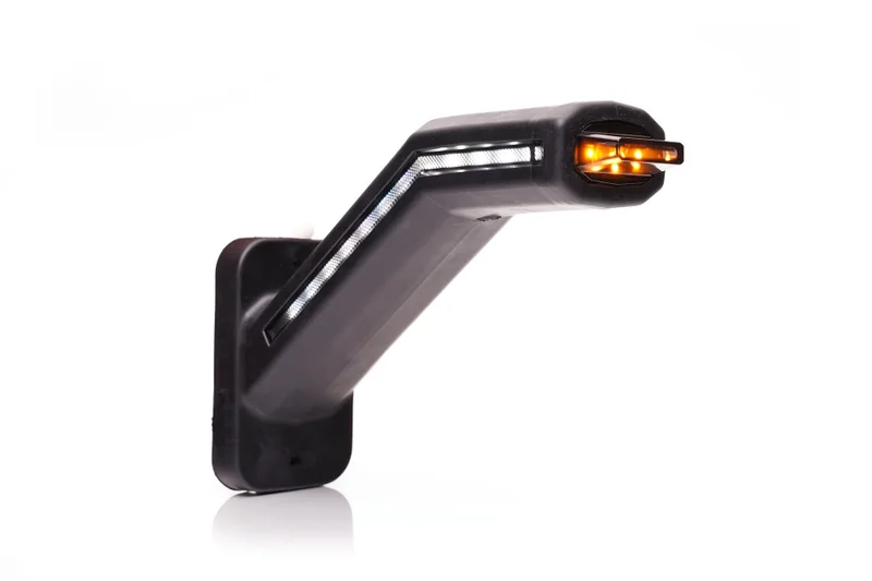 LED Position lamp left excl. flashing light, dark lens 12-24v - 2
