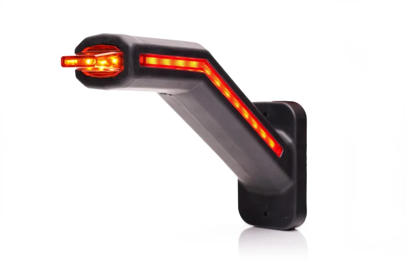 LED Position lamp left excl. indicator light, clear lens 12-24v - 5