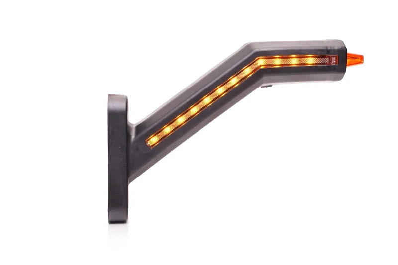 LED position lamp left incl. flashing light, clear lens 12-24v - 3