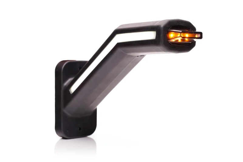 LED Sidomarkeringsljus Vänster inkl. blinkande ljus, neonlins 12-24V - 3