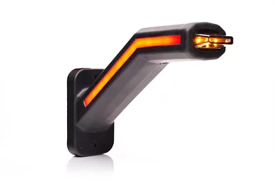 LED Sidomarkeringsljus Vänster inkl. blinkande ljus, neonlins 12-24V