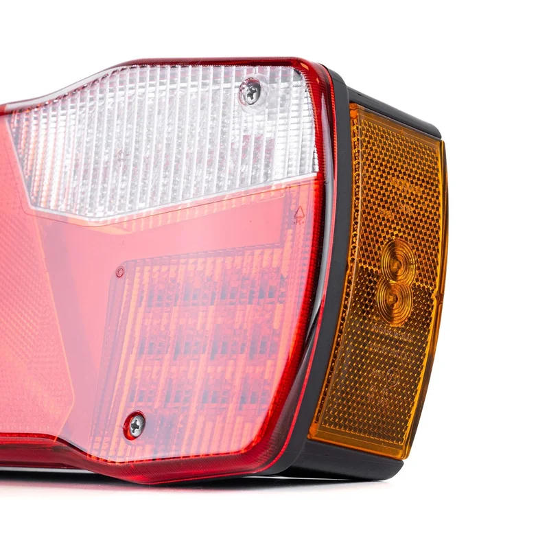 LED Trailer lamp right with marker light 12-24v 7-PIN AMP - 4