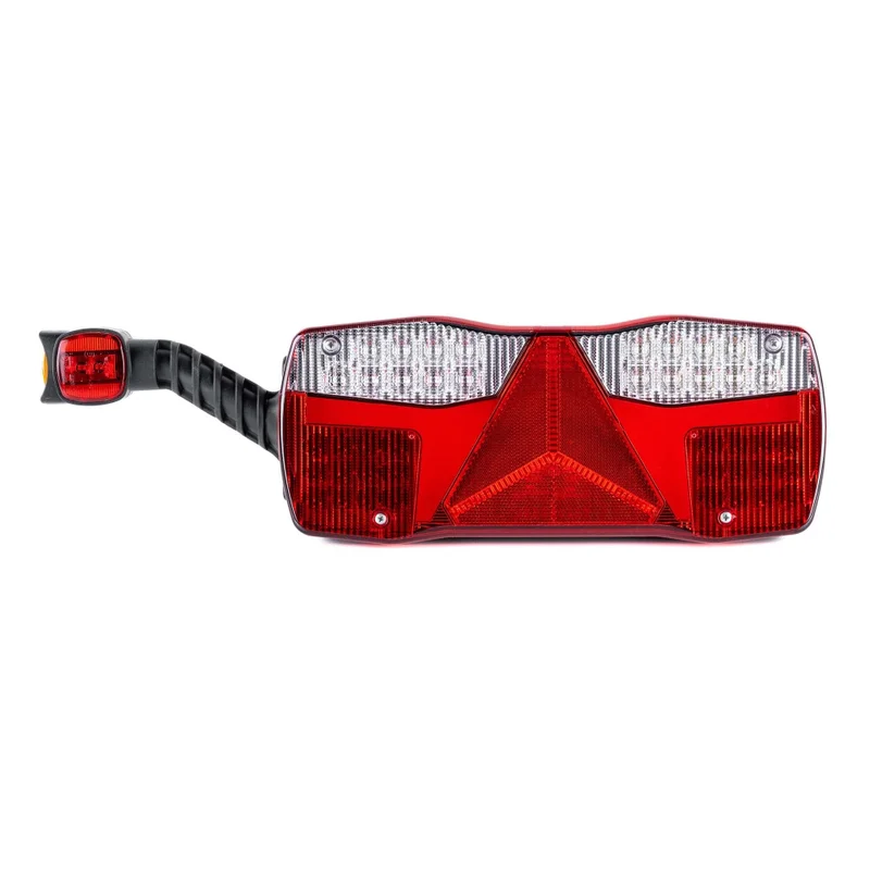 LED Trailer-lampa vänster med Bakljus 12-24V kabelingång - 2