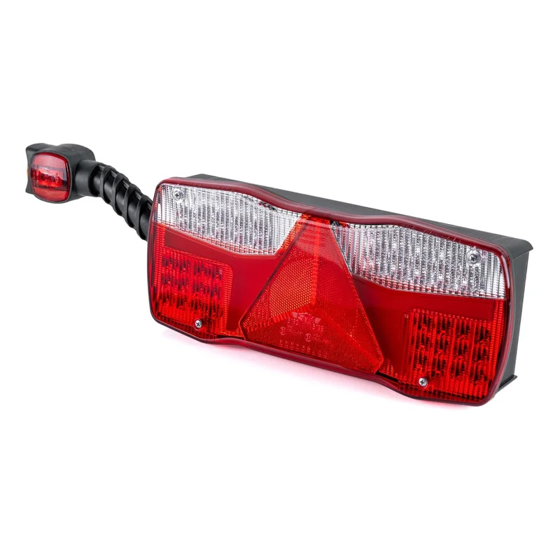 LED Trailer-lampe venstre med baklys 12-24V 7-PIN AMP - 3