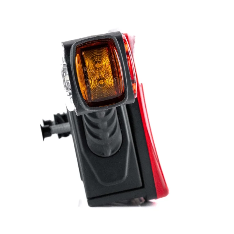 LED Trailer-lampe venstre med baklys 12-24V 7-PIN AMP - 6