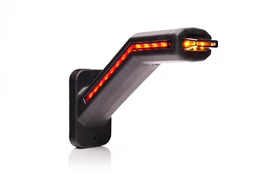 LED Sidomarkeringsljus Höger exkl. indikator, mörkt glas 12-24V